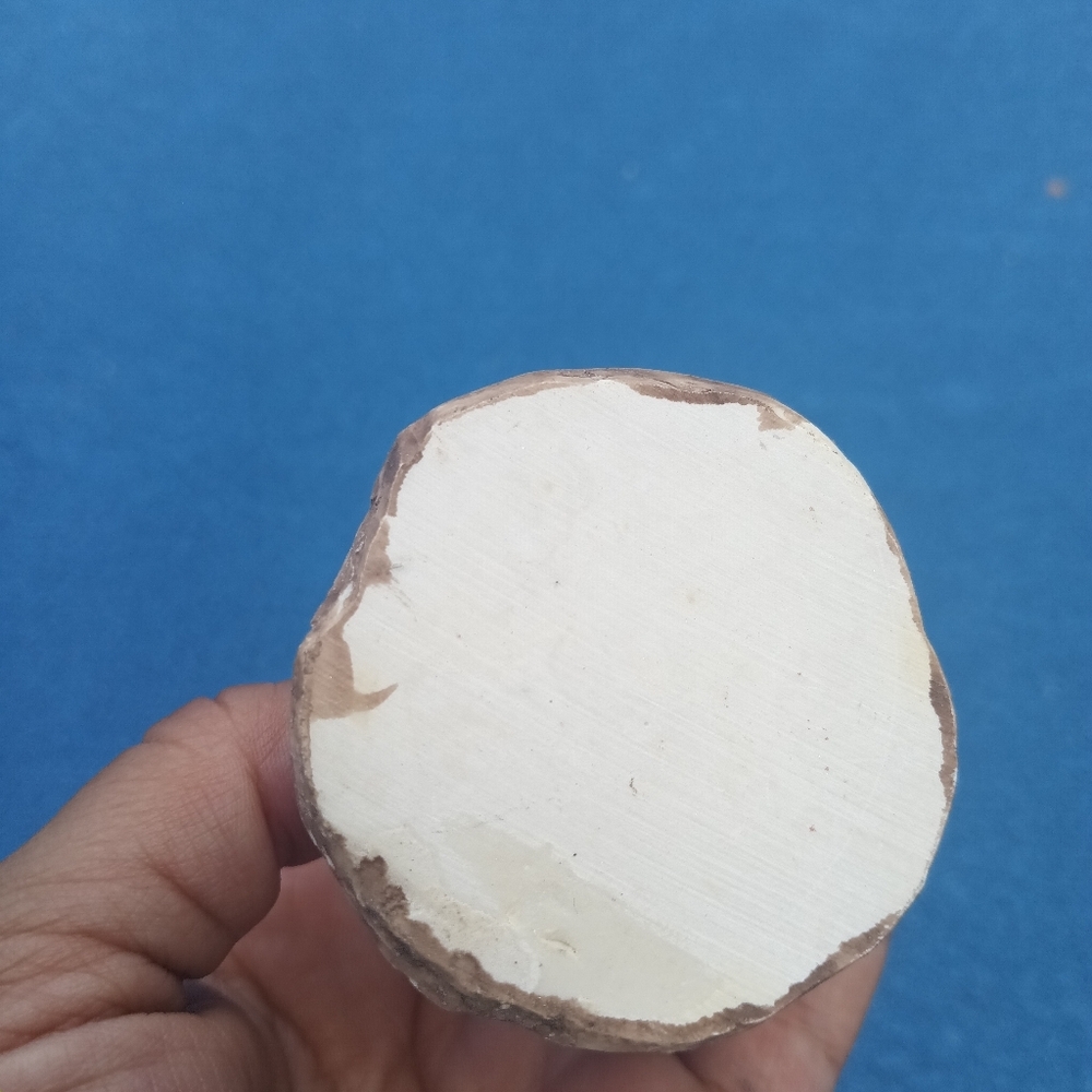 Vintage Ceramic Mother Bathing Child In Wooden Barrel Figurine - Picture 5 of 5